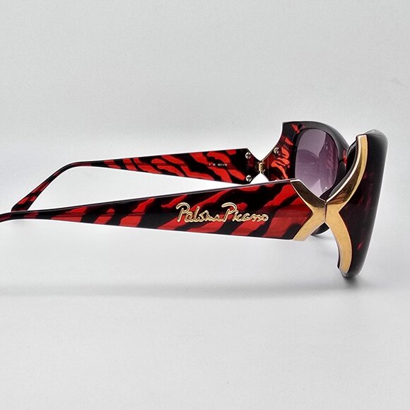 Paloma Picasso 3774 30 Amber Tortoise Frame Purple Gradient Lens Sunglasses 60mm main image 8